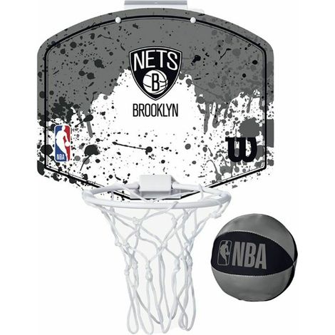SET MINICANASTA WILSON TEAM MINI HOOP NBA NETS