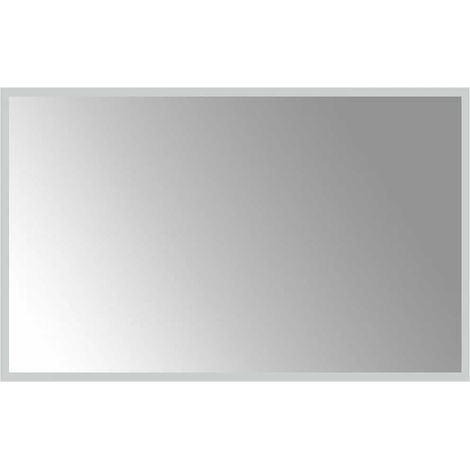 Maison Exclusive - LED-Badspiegel 80x50 cm