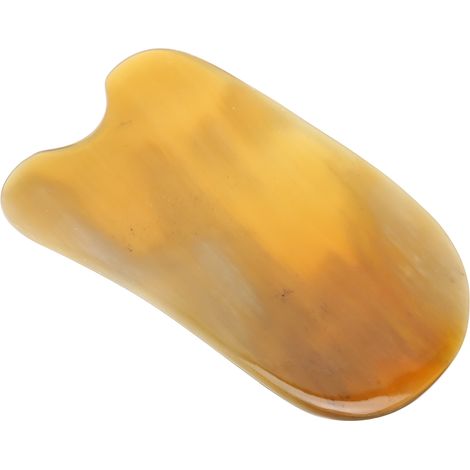 Tablette Gua Sha en pierre naturelle, outil de massage visage et corps, anti-fatigue, soin peau, grattoir facial pour cou, dos, mains (1/5)