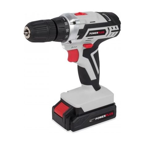 Trapano avvitatore a batteria al litio 16v powc1061 powerplus (1/5)