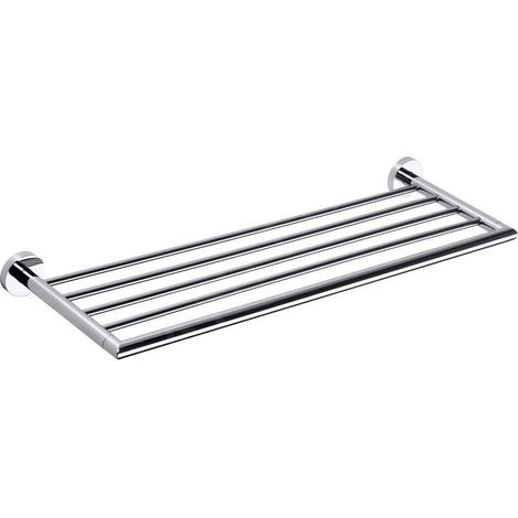 Sapho X-Round - Tablette murale pour serviettes, longeur 650 mm, chrome XR413