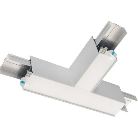 Unione T per Barra Lineare LED Turner 12W 3000K Argento Bianco Caldo