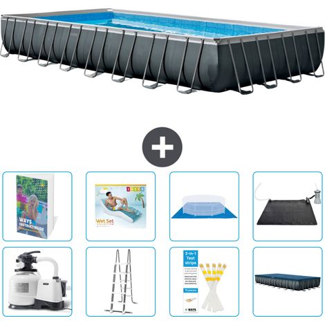 Ultra XTR Pool Rechteckig - 975x488x132 cm - 9-teilig S567