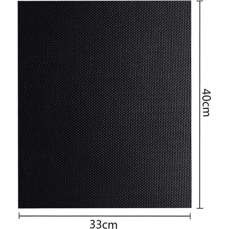 Filiyano-Lot de 5 tapis de cuisson antiadhésifs, réutilisables, sans PFOA, pour barbecues à charbon, à gaz et Weber, 44 x 33 cm (1/2)
