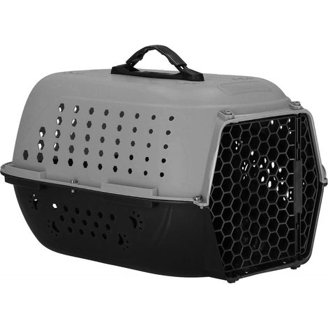 GROßER TRANSPORTER für Hund Katze Kaninchen Tiere LAUFSTALL KÄFIG tragbarer BOX (1/5)