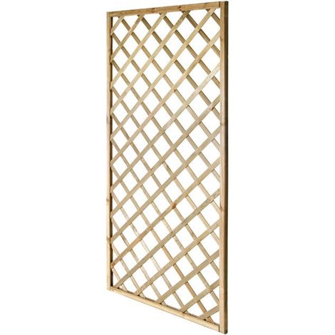 Pannello Grigliato in legno rettangolare 90x180 cm