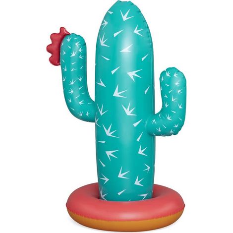 Trade Shop - Aufblasbare Wasserspiel-Kaktus-Oase-Spritzwasser für Kinder 74x56x104cm 52733 - (1/5)