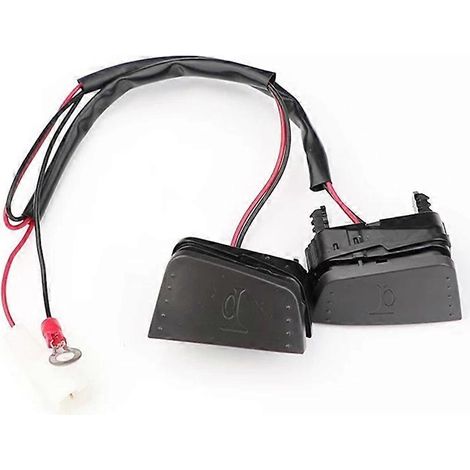 Bouton-poussoir de klaxon et interrupteur de haut-parleur au volant avec fil pour SAIC MAXUS V80 C00024957 (1/5)