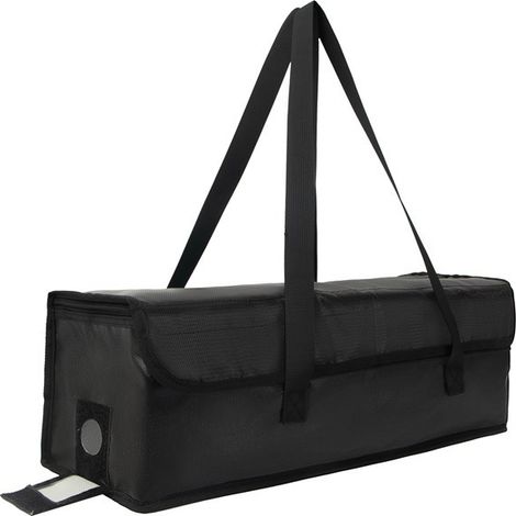 Sac à batterie ignifugé, 49×15×15 cm, sac anti-explosion pour batteries de véhicules électriques, sac de rangement et de transport sécurisé pour batteries, résistant à la chaleur et ignifuge. (1/5)