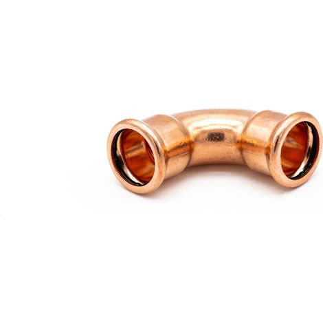PrimaPress 90 Degree Copper Elbow 28mm - WRAS Certified (1/3)