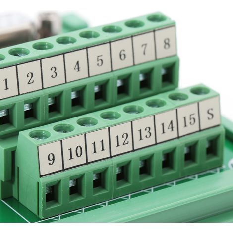 Bornier DB15-M6 avec double connecteur femelle (1/5)