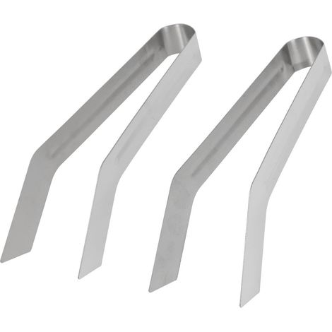 Lot de 2 pinces à transplanter les semis en acier inoxydable, outil de jardinage portable pour protéger les racines (1/5)