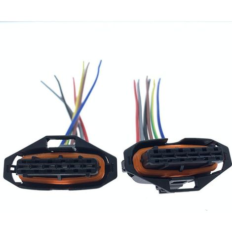 Connecteur automobile étanche pour moteurs diesel Great Wall, JAC, Foton, Bosch Common Rail et prises de pédale d'accélérateur Bosch -- JB1396-6P