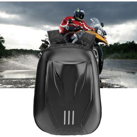 Sacoche pour casque de moto, sac à dos pour casque intégral, sac de voyage pour moto (grand format), impression par transfert d'eau (grand format) (1/5)