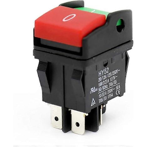 Connecteur électrique industriel 4 broches SES hy52 pour applications mécaniques CE S 125/250 V (1/5)