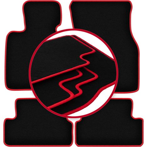 Tapis de voiture CARLUX-RED pour : Mini Countryman à hayon (2014-)