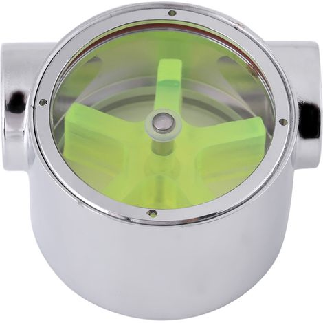 Indicateur de débit pour système de refroidissement liquide pour ordinateur, filetage standard femelle-femelle G1/4" en alliage de tungstène (1/5)