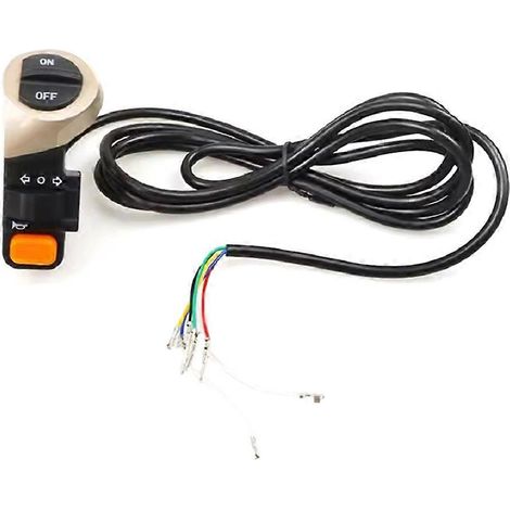 Interrupteur de klaxon pour trottinette électrique 10 pouces, ensemble interrupteur d'alimentation pour trottinette électrique Kugoo M4, accessoires (1/5)