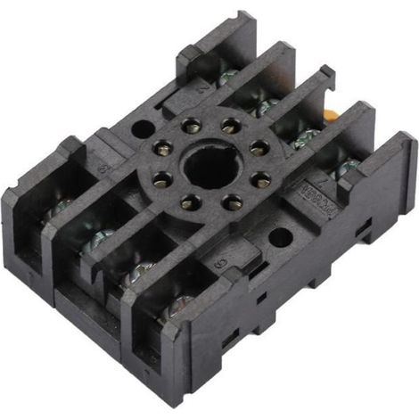 Support de relais - - PF085A - 300V 7A - Montage sur rail - 8 broches (1/4)
