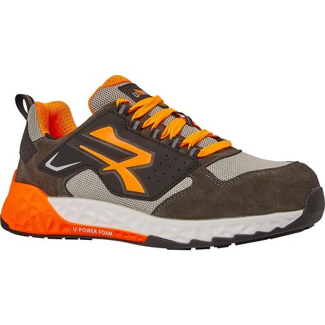 Zapatos de seguridad U-Power Jaime ESD S1PS HI HRO FO SR - 46 (EU) - Nero/Arancione