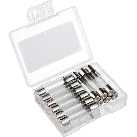 6x30mm 15A 250V 0.24x1.18 inch F15AL250V 15 amp 250 Volt Fast Blow Glass Fuses (1/4)