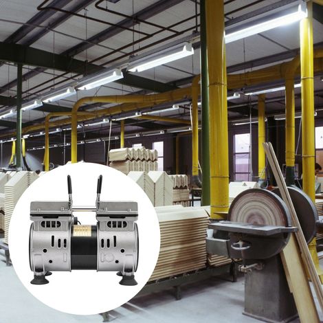 YISSALE-Ölfreie Vakuumpumpe 550W 220V - Unterdruckpumpe Industrie Labor mit Überlastschutz, geräuscharm, für Gasdichtheitstests, chirurgische Absaugung und Vakuumformen (1/5)