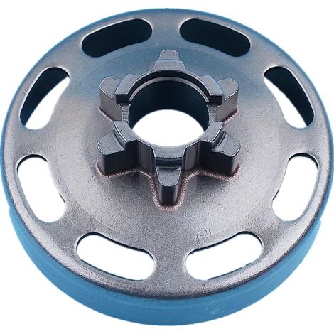 Ensemble pignon d'embrayage 578257101 - for tronçonneuses Husqvarna 135, 140, 135E, 140E - comprend le tambour d'embrayage passif et le disque d'embrayage, pièce de rechange d'origine.
