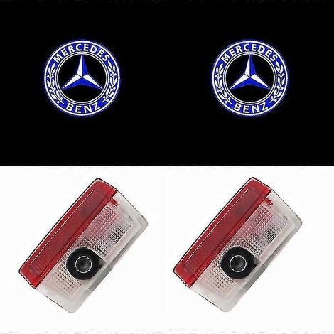 Lot de 2 feux de bienvenue pour Mercedes-Benz Classe E Classe C Classe A Classe B GLC/GLE/GLS (1/5)