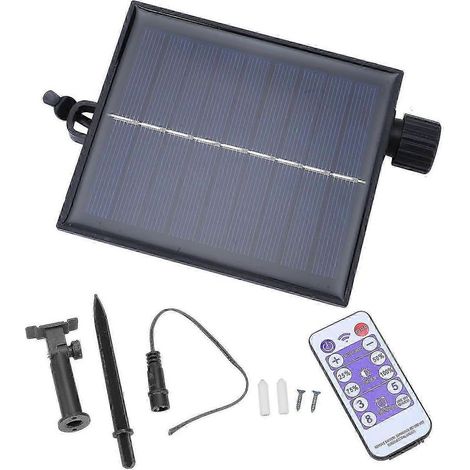 24V wasserdichter Controller für Solar-Lichterketten im Außenbereich (1/5)