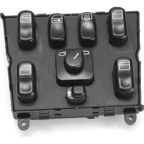 Commutateur de commande principal de vitre électrique de voiture, 1638206610 adapté à Mercedes Benz W163 ML320 ML430 (1/5)