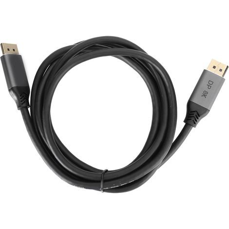 Câble DP mâle-mâle de 2 m pour 8K, compatibilité universelle (1/5)