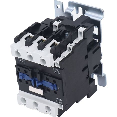 Contacteur Modulaire 65A 1NO 1NC 3 Pôles, Commande Électrique pour Connexion à Distance et Coupure de Circuit 380V (1/5)