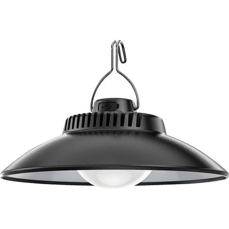 Lampe de camping LED à lumière chaude, lampe d'ambiance pour tente, batterie intégrée avec crochet de chargement, lampe de camping suspendue pour créer une ambiance chaleureuse [PB] (1/5)
