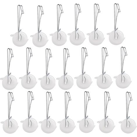 Lot de 20 crochets à rouleau de support pour tomates avec ficelle de 15 m, kit de treillis de serre, crochet durable pour empêcher les tomates de pincer ou de tomber, kit de treillis de vigne (1/5)