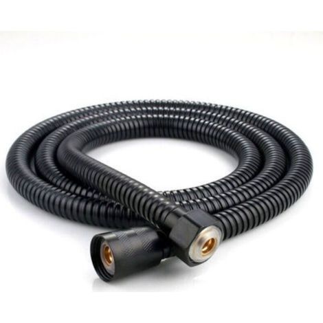 Tuyau De Douche Flexible - Acier Inoxydable 304 - Raccords Laiton G 1/2 - Anti-torsion - 1,5 M - Pour Pommeau De Douche (1/4)