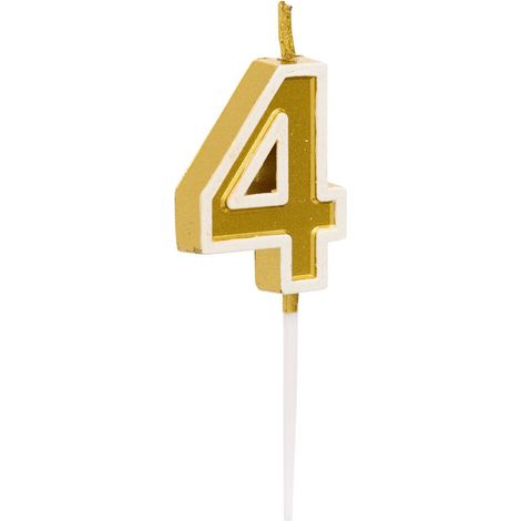 Bougie d'anniversaire numéro 4 - 5five (1/2)