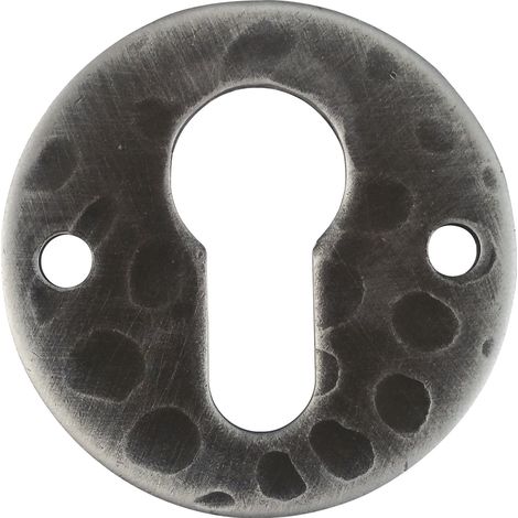 SCHÖSSWENDER Zylinderrosette Elga PZ, ø 52 mm, Höhe 3 mm, schwarz passiviert (1/3)