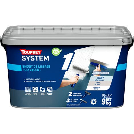 Enduit De Lissage Polyvalent Toupret System Enduit De Lissage Polyvalent Toupret System - Toupret