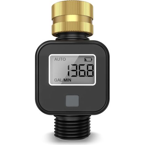 Intelligente Bewässerungsuhr für den Außenbereich, präzise Wassermengenregelung, frostbeständig und wasserdicht, Wasserzähler für Garten und Hof, wassersparend und sorgenfrei. (1/4)