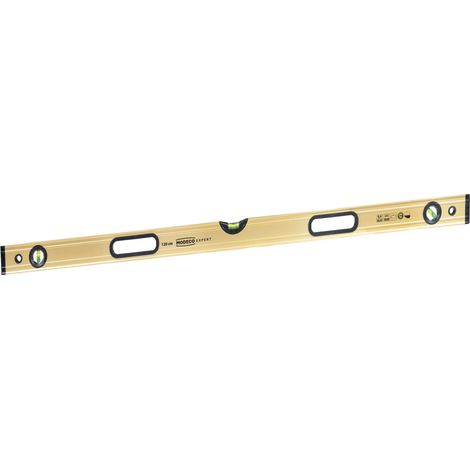 Niveau à bulle expert Max Level Gold 120 cm aluminium