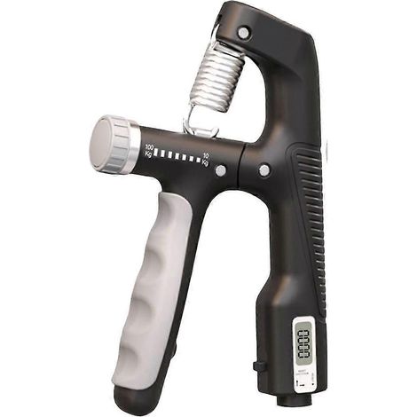 Pince électronique réglable de 10 à 100 kg avec compteur pour l'entraînement de force et les exercices musculaires. (1/5)
