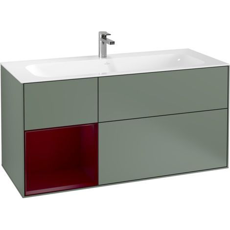Villeroy & Boch F060HBGM Meuble sous-lavabo Finion F06 (1/2)