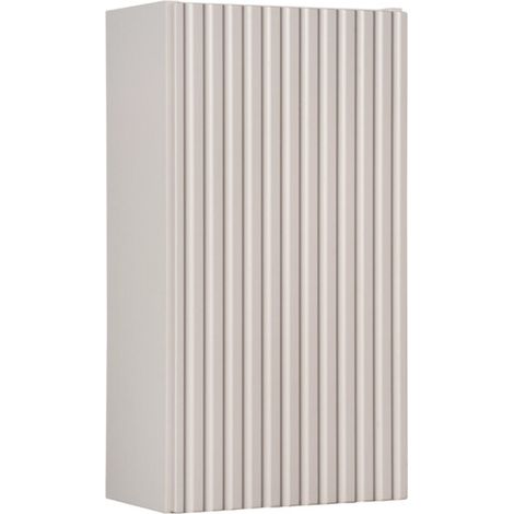 Meuble haut de salle de bain suspendu NOVA - Meuble mural design 30 cm-Taupe-Largeur 30 cm (1/5)