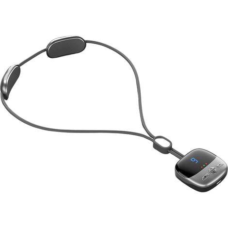 Collier de massage chauffant portable pour cou et épaules, appareil de relaxation musculaire profonde en pendentif. (1/5)