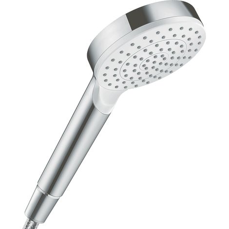Hansgrohe Crometta - Pommeau de douche, EcoSmart 9 l/min,blanc / chrome 26333400