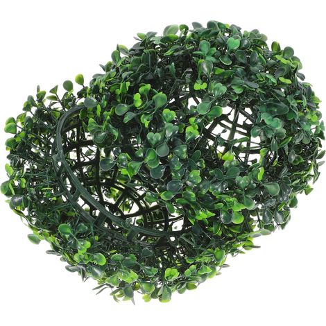 De Plantes Artificielles Rondes Herbe Suspendues pour Décorations Extérieures pour Porte Entrée Et Porche (1/5)