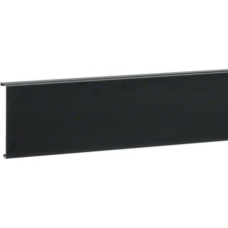 Couvercle pour plinthe SL 20x115mm Graphite Noir HAGER SL2011529011 (1/4)