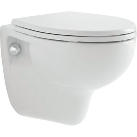 WC Sospeso Colibri Pozzi Ginori - GEBERIT - WC con Sedile - Ceramica Bianco