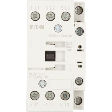 Contactor de potencia 32A 3P 110V CA 1Z 0R DILM32-10 (110V50HZ,120V60HZ) 277257