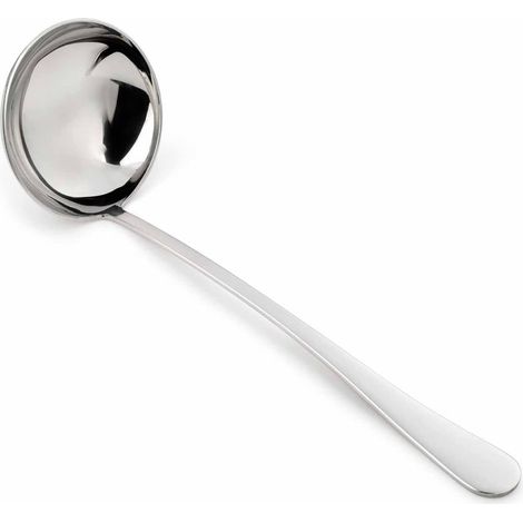 Schöpflöffel de Soup Arcos Serie Lissabon - Monoblock Schöpflöffel de una Stück aus Edelstahl 18/10 und 280 mm - Farbe Silber (Silber). (1/3)